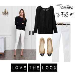 Transition to Fall #1 - White Jeans