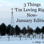 3 things I'm loving in January