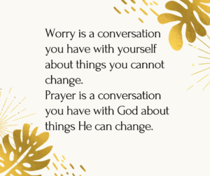 quote about worry